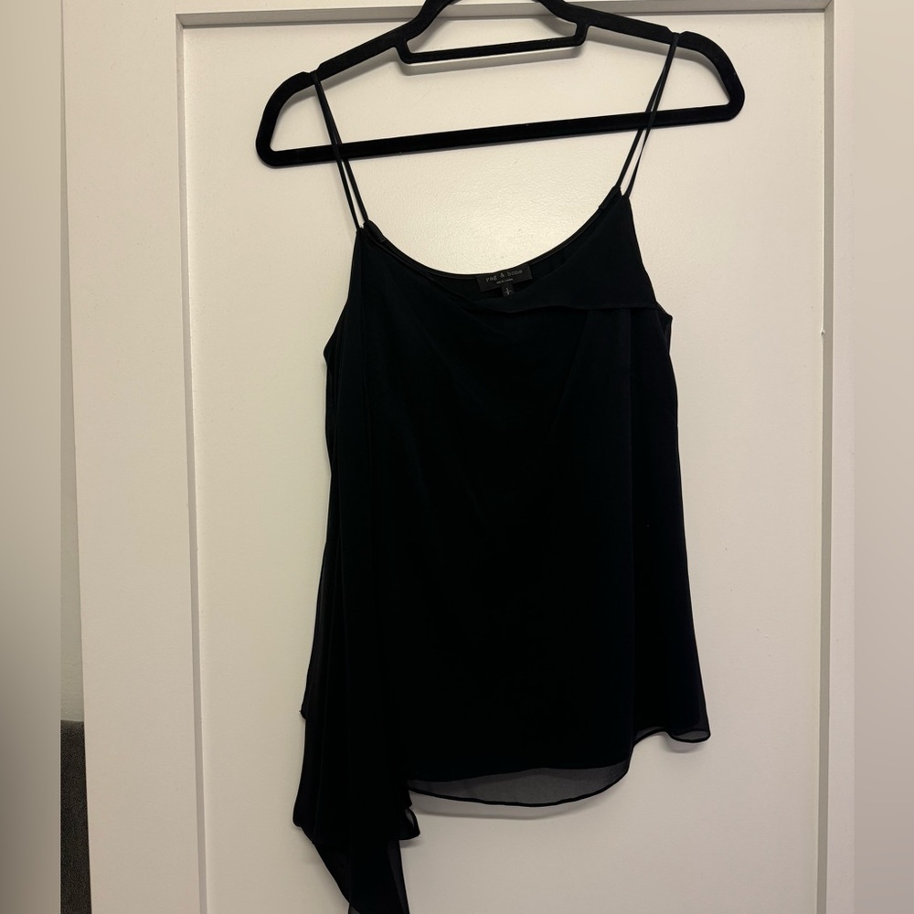 Rag & Bone Silk Black Camisole